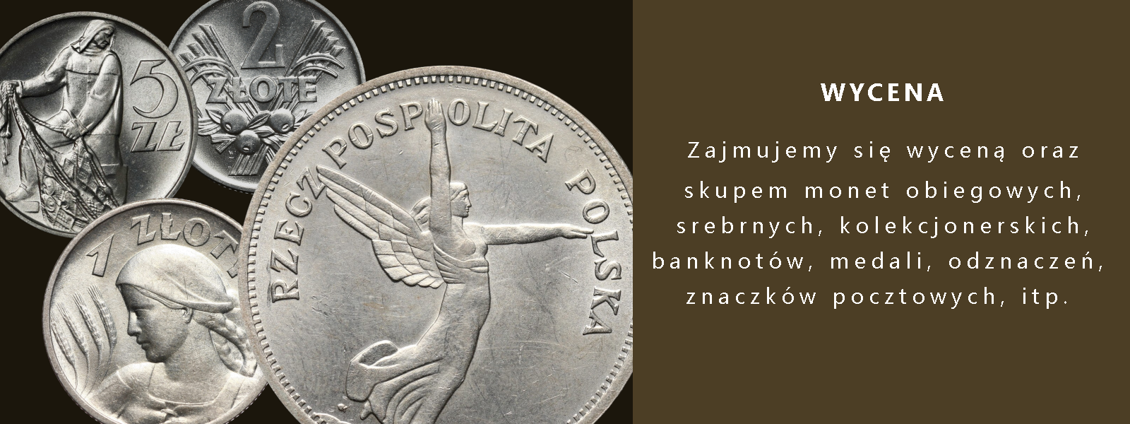 Skup starych monet i banknotów